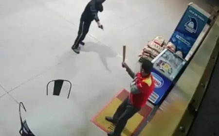 Frentista é baleado no peito ao reagir assalto em posto de combustíveis