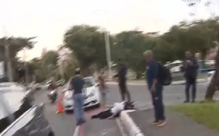 Vídeo: jornalistas da Record levam socos durante entrada ao vivo