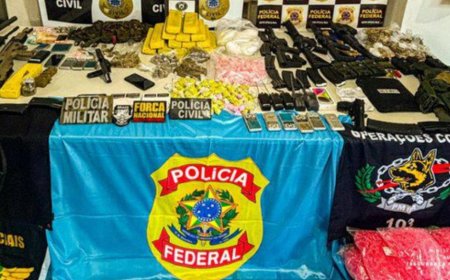 Operação apreende arsenal de guerra de facções criminosas em área indígena da Bahia