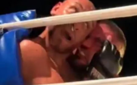 Cenas fortes: lutador arranca parte da orelha de oponente com mordida