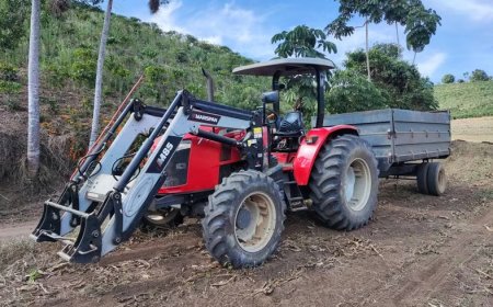 Menino de 3 anos morre atropelado por trator conduzido pelo avô na zona rural de Lajinha (MG)