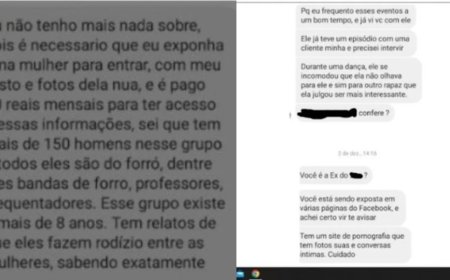 Mulheres denunciam grupo que compartilha imagens íntimas sem consentimento