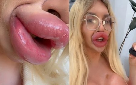 Influenciadora gasta R$ 1 milhão em procedimentos estéticos e revela: “Não consigo mais fechar a boca”