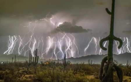 Relâmpago mais longo do mundo é registrado nos EUA; saiba mais
