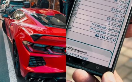 Carro de luxo com R$ 119 mil em dívidas é apreendido em Balneário Camboriú