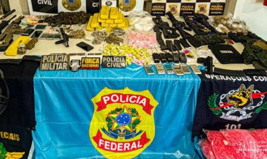 Operação apreende arsenal de guerra de facções criminosas em área indígena da Bahia