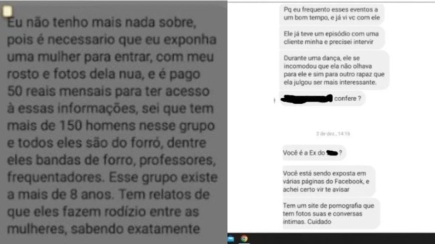Mulheres denunciam grupo que compartilha imagens íntimas sem consentimento