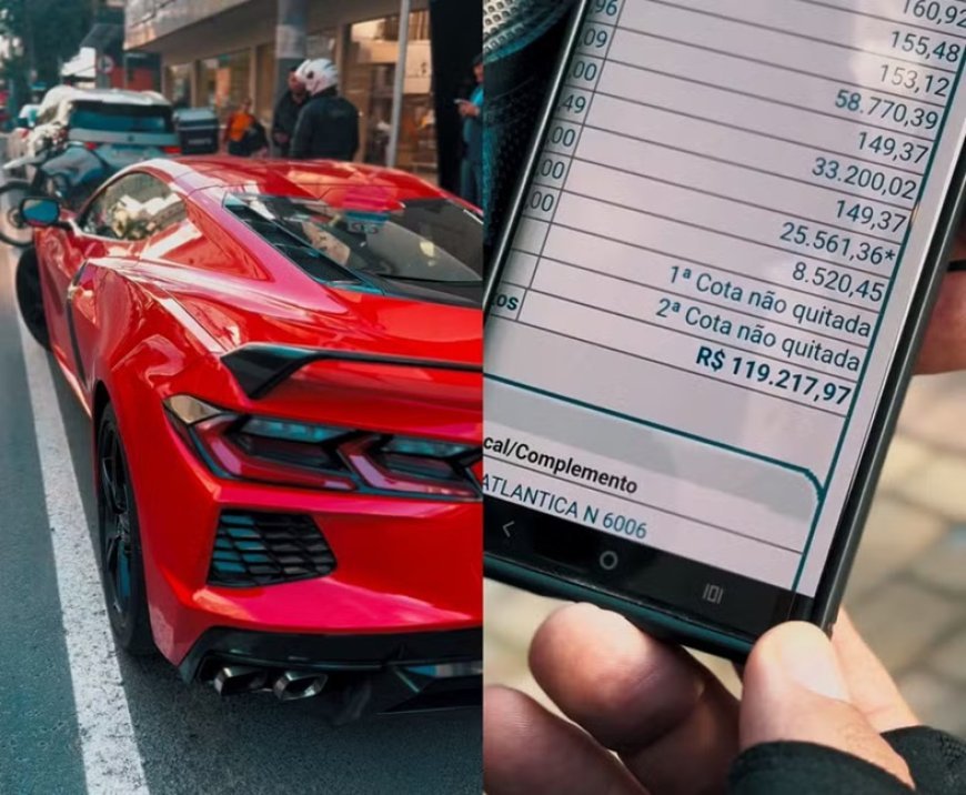 Carro de luxo com R$ 119 mil em dívidas é apreendido em Balneário Camboriú