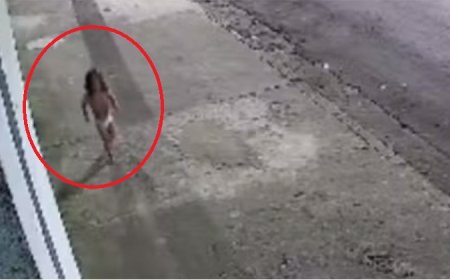 Mulher abandona filha para ir a baile funk; criança anda sozinha por rua