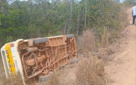Menina de 9 anos morre em acidente com van escolar