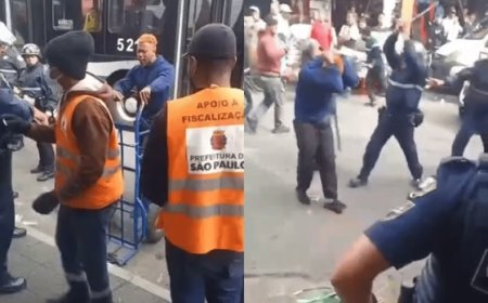Novo confronto no Brás, ambulante é agredido por GCM