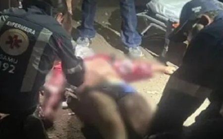 Jovem sofre ataque de pitbulls ao entregar pizza; orelha e braço ficam dilacerados