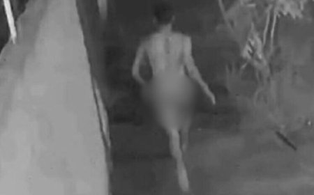 Homem foge nu e se esconde no telhado para não ser morto pelo ex da 'ficante'