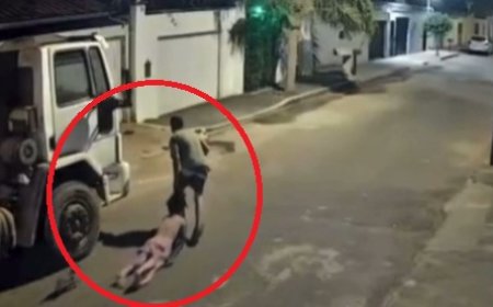 Homem é preso por arrastar esposa pelos cabelos; vídeo