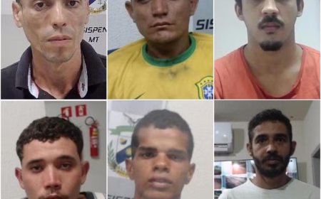 Seis presos fogem de penitenciária em Várzea Grande (MT); veja lista