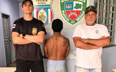 Homem é preso no AM após agredir e ameaçar companheira com terçado