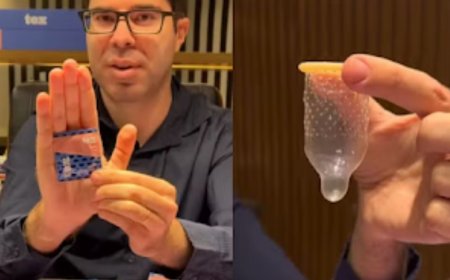 SUS lança camisinha texturizada e médico faz unboxing: "é totalmente de graça"