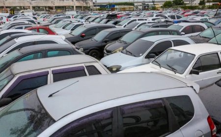 Leilão do Detran tem carros a partir de R$ 2.100 e motos com preço inicial de R$ 700