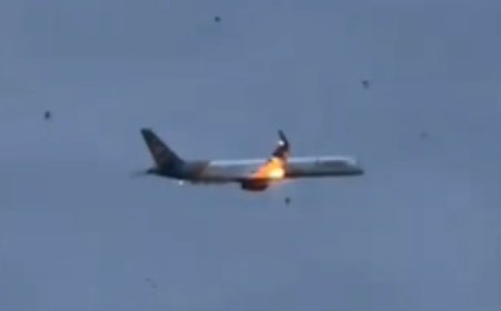 Avião pega fogo no céu e assusta passageiros: “Mandei mensagem de despedida”