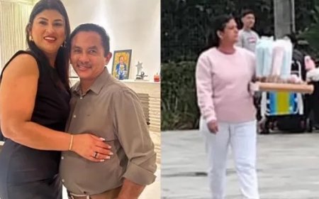 Após fim de relacionamento com Manoel Gomes, Diva Gomes revela dificuldades financeiras e sobrevive vendendo algodão doce