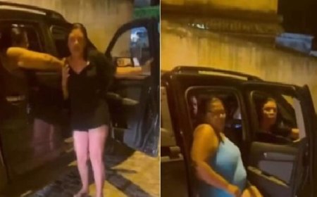 Primeira-dama de cidade acusa ex-prefeita de traição no meio da rua; veja vídeo