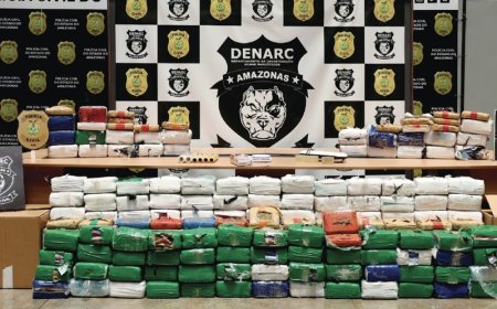 Cerca de 300 quilos de skunk avaliados em R$ 6 milhões são interceptados pela PC-AM antes de chegar à Europa