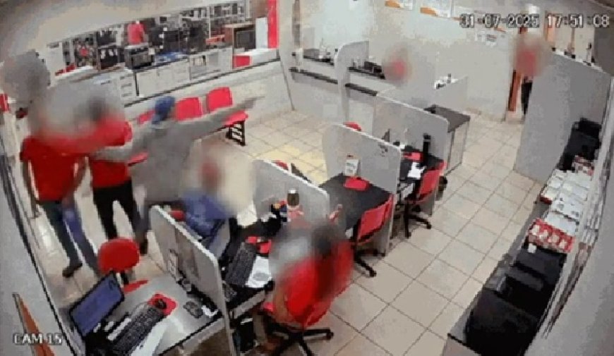 VÍDEO: funcionários são rendidos e roubados durante expediente em loja em Cuiabá