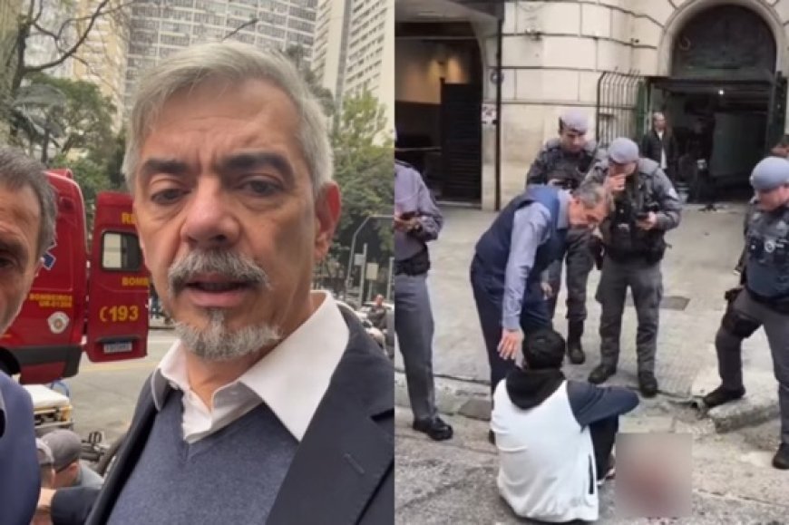 “Não foi o dia dele”: ladrão é baleado após roubar celular de delegado