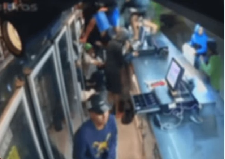 Mãe reconhece filho em vídeo de roubo de mais de R$ 16 mil em bebidas e entrega jovem à polícia