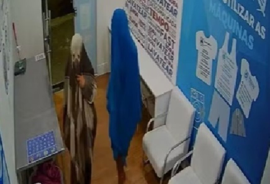 Homens vestem lençóis na cabeça em roubo de televisão em lavanderia no sul da Bahia