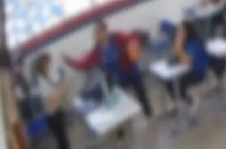 VÍDEO: Aluno chega atrasado na aula e dá tapa no rosto de professora