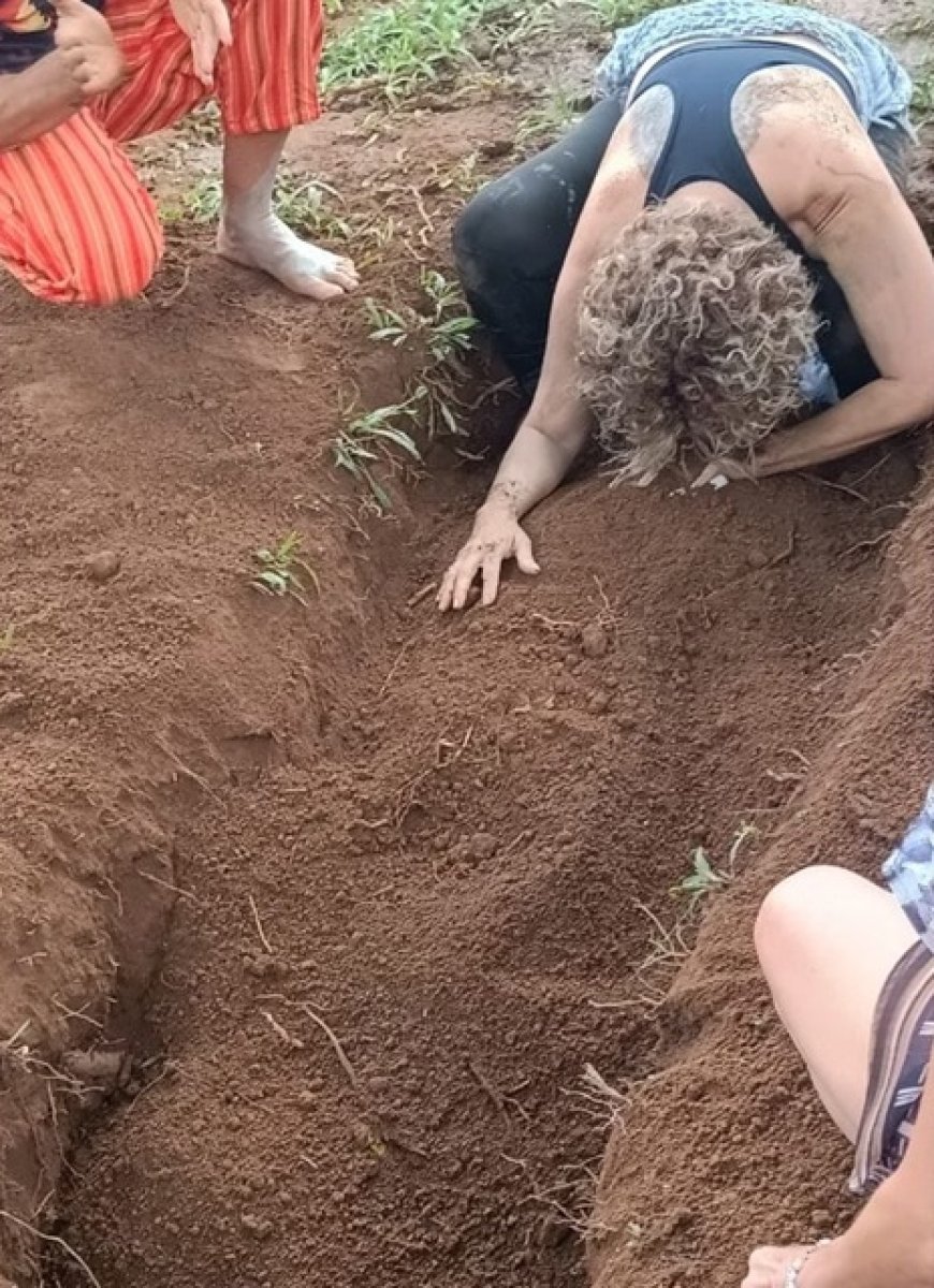Retiro no DF enterra pessoas vivas em “ritual de renascimento”
