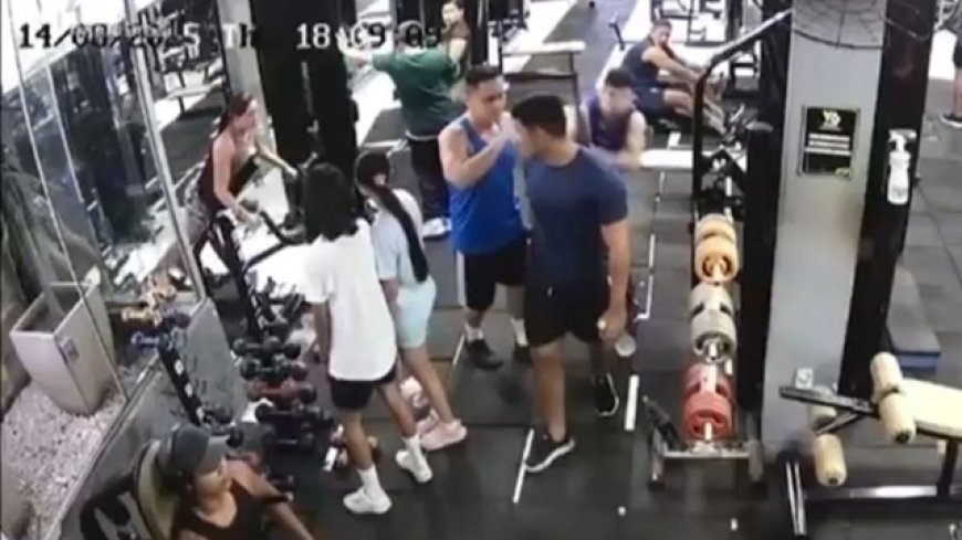 Jovem é agredido com barra de ferro dentro de academia