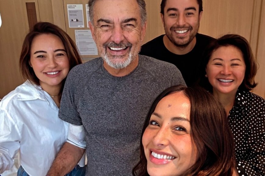 Sabrina Sato pede orações após pai passar por grande cirurgia