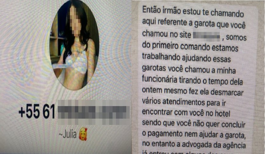 “Cafetão do PCC” ameaçava casados: “Visitar sua casa e trabalho”