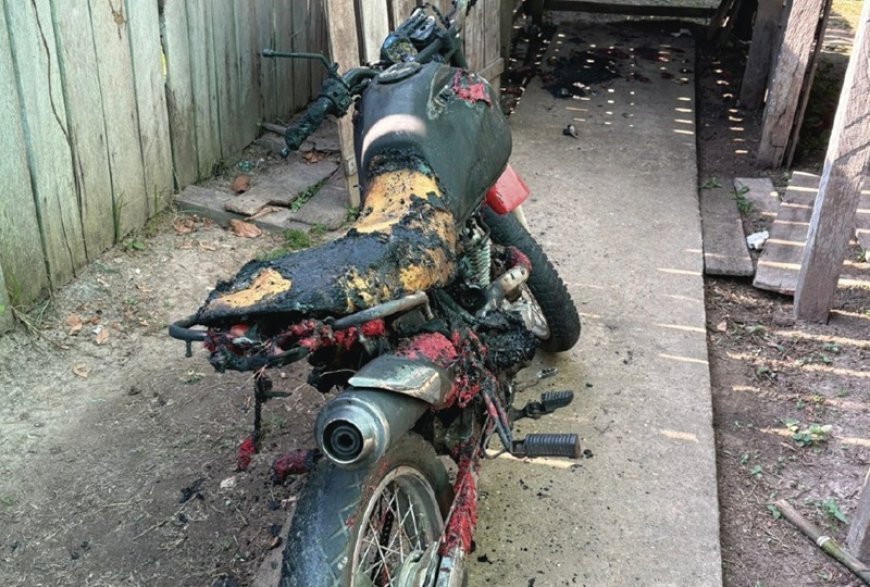 Polícias Civil, Militar e GCM prendem homem que tentou furtar gasolina de motocicleta e incendiou o veículo em Canutama