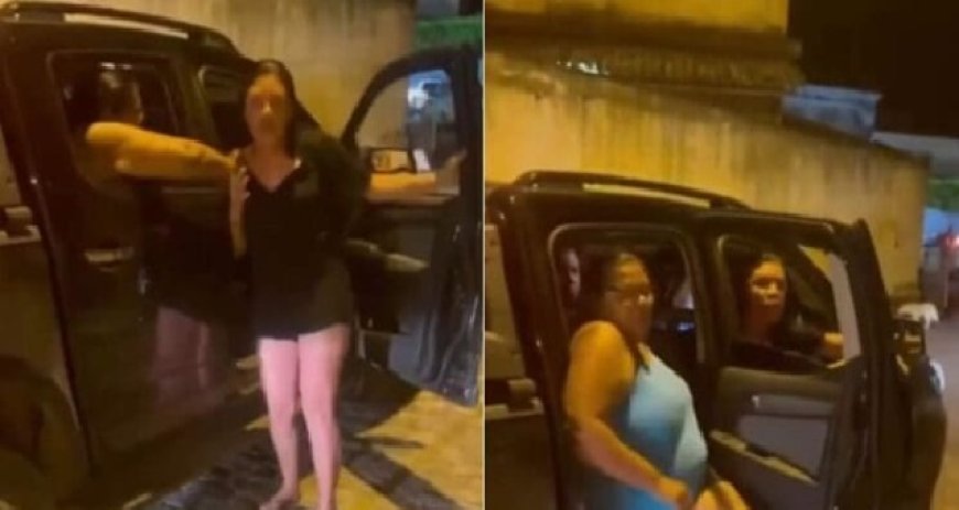 Primeira-dama de cidade acusa ex-prefeita de traição no meio da rua; veja vídeo