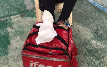 Entregador baleado por policial penal no RJ segue com bala alojada no pé