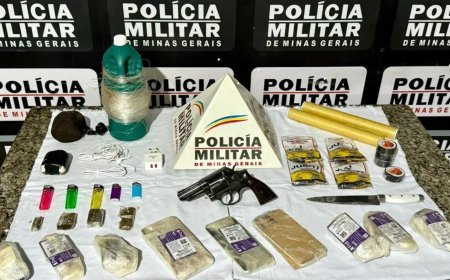 Homens são presos após tentarem jogar objetos dentro de penitenciária em MG