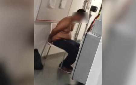 Homem ejacula em mulher dentro de trem, é agredido e acaba preso