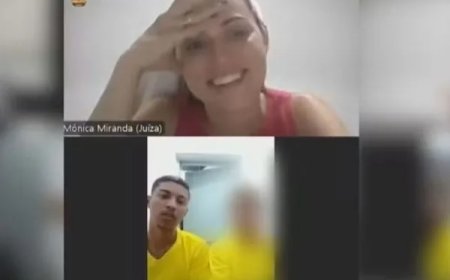 Juíza dá risada ao reencontrar preso em audiência de custódia: ‘Você aqui de novo?’