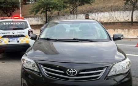 Polícia apreende veículo com mais de R$ 28 mil em multas acumuladas