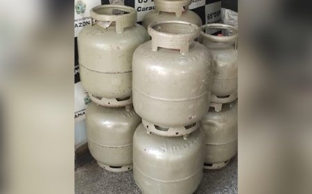 Polícia Civil prende dupla por receptação de 13 botijas de gás avaliadas em quase R$ 3 mil furtadas de estabelecimento comercial