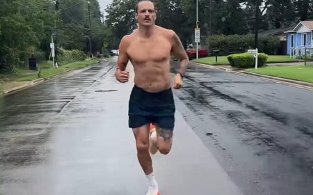 Desafio de 100 dias: Homem muda corpo e mente ao caminhar 1,6 km diariamente