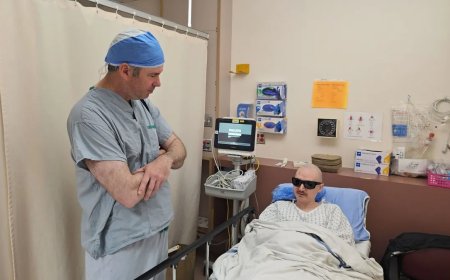 Após 20 anos de cegueira, homem recupera visão com cirurgia rara usando seu próprio dente