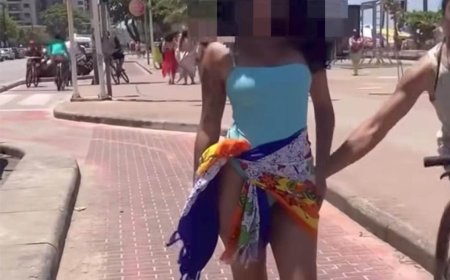 Candidata a miss é apalpada na praia em gravação e abre B.O. por assédio