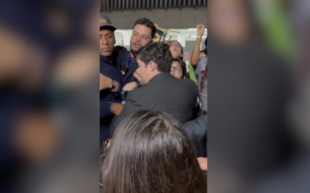 Confronto entre alunos da Unifesp e vereador de Guarulhos termina em confusão e feridos