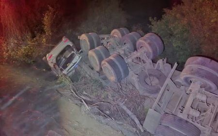 Mulher morre soterrada por carga de soja em acidente com quatro veículos na TO-280