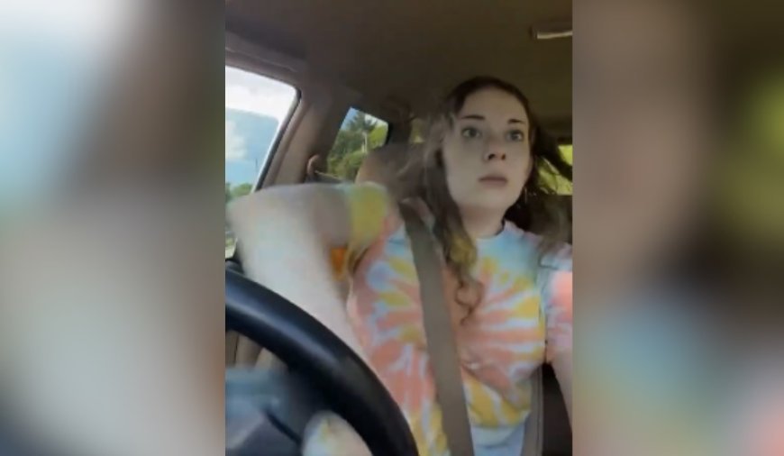 VÍDEO: influenciadora se empolga enquanto dirige e capota carro