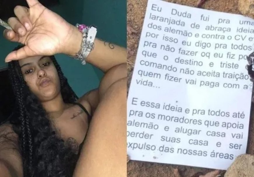 CV sequestra, mata, arranca cabeça de jovem e deixa bilhete ameaçador